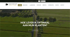 Desktop Screenshot of karhof.nl